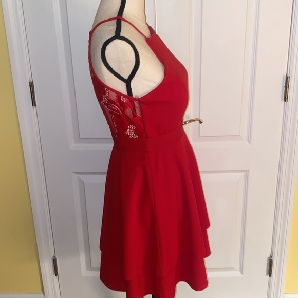 Altare”d, State size small, red halter dress - Picture 8 of 17